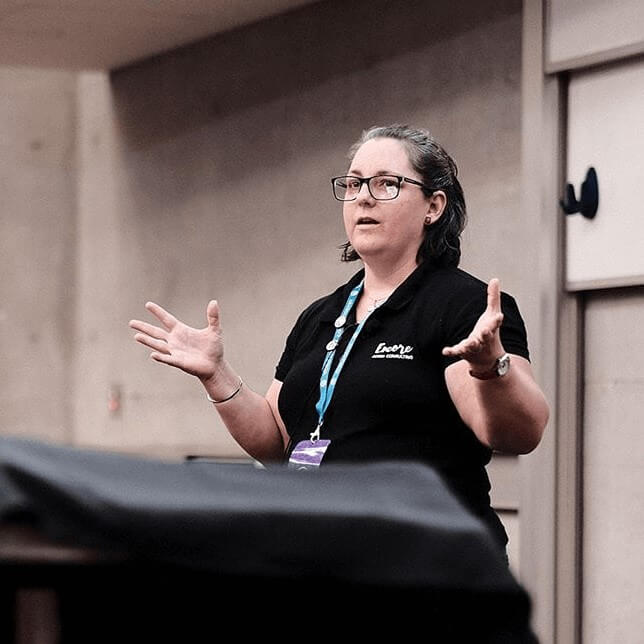 Korryn-Haines-Speaking-at-Wordcamp-Brisbane-2019