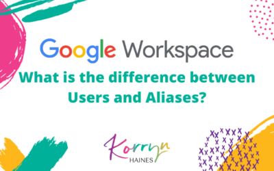 Google Workspace – What is the difference between Users and Aliases?